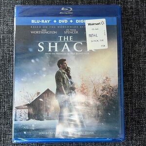 The Shack on Blu-ray + DVD + Digital Format New in package
